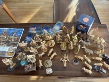 Fontanini 5” Nativity 40++ Holy Family Townspeople Animals More++ 1983 EUC