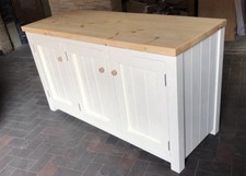 Kitchen Base Unit 3 Door Pine With Internal Shelf