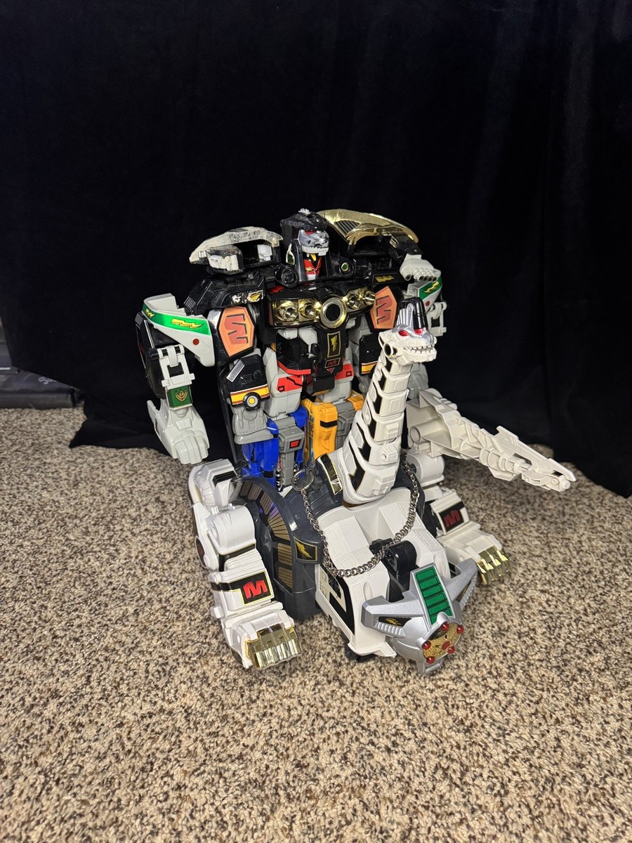 レトロ1991年BANDAI龍虎大激突！ Vintage 1991 Mighty Morphin Power Rangers Ultrazord Megazord