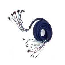 Bass Rockers 30Feet of Heavy Duty BRmedusa Cable with 4 RCA Pairs Remote Wire...