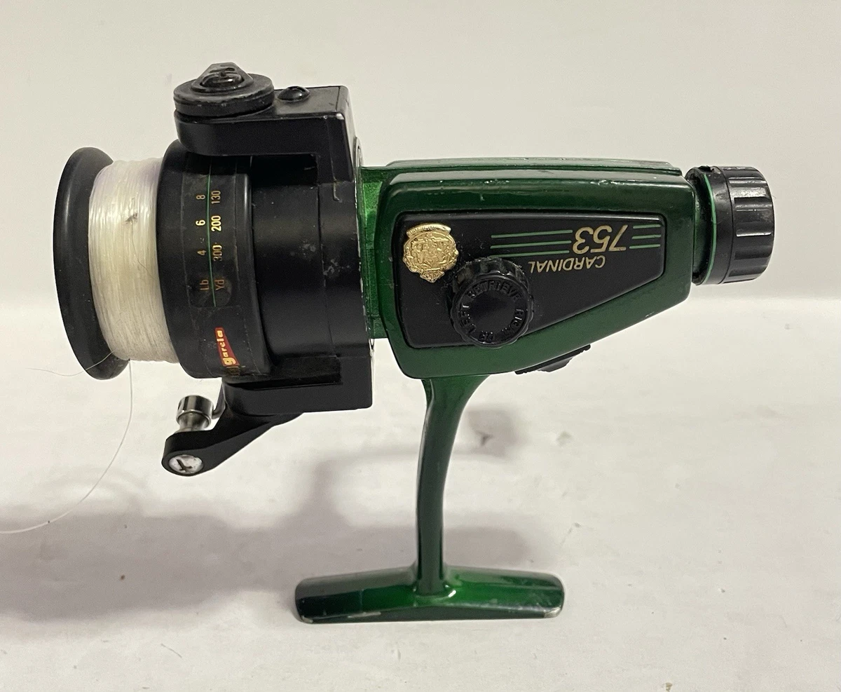 Abu Garcia Cardinal 753 Indiana Vintage Spinning Fishing Reels for