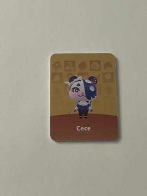 Amiibo Animal Crossing Cece Aus Splatton Nintendo Switch/Switch 2 MINI NFC Karte