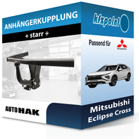 Auto HAK AnhäNgekupplung Starr Passend für Mitsubishi Eclipse Cross 17- Neu