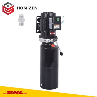 10L Hydraulikaggregat Einfachwirkend Hydraulikpumpe Kippanhänger 3200 psi 220V