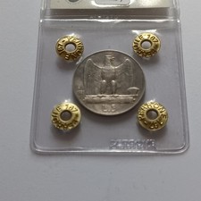 Silver Coin 5 Lire Aquilotto 1928 Rara Ag 935 G 5 Lotto Argento 277