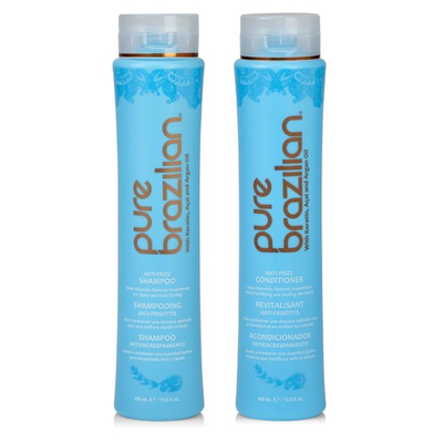 #ad Shampoo amp; Conditioner Anti Frizz Brazilian Keratin Argan Oil 6.75oz Pure Daily $89.99
