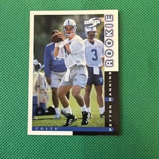1998 Score 233 Peyton Manning Rookie RC Indianapolis Colts card. rookie card picture