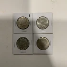Lot Of (4) 1964 Kennedy Half Dollar 90% Silver Good Condition ♨️♨️🔥