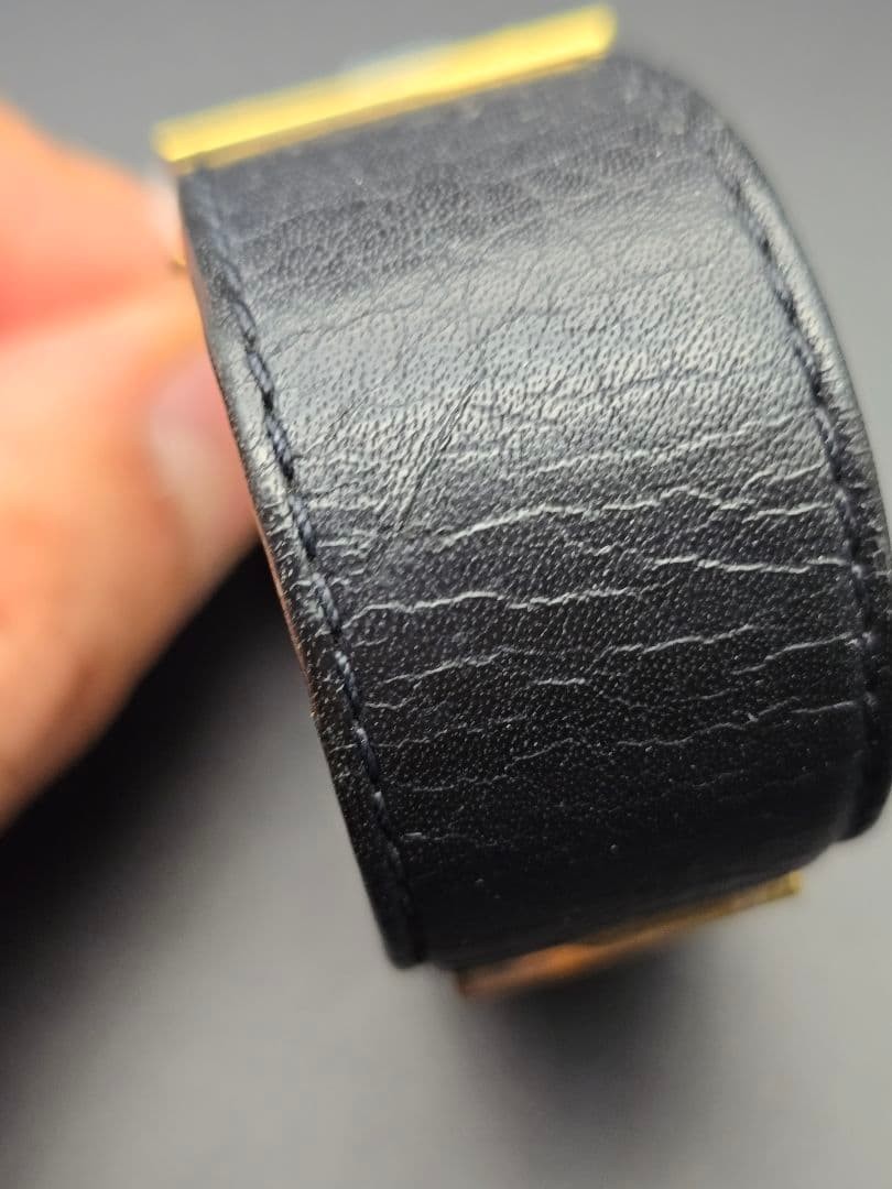 Gucci Rose Gold Rectangular Quartz Watch 7800S Us… - image 8