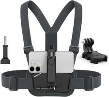 Sametop Handy Brust-Halterung, Brustgurt Handy-Halterung, Körper-Halter, Kamera