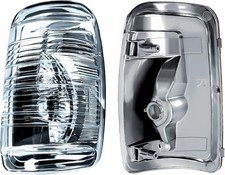 Replacement Passenger Right Side Door Mirror Turn Signal Light Indicator with Bu