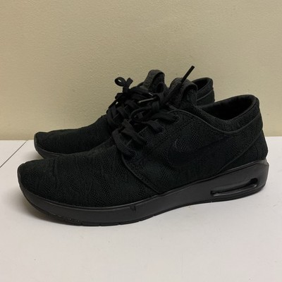 Nike Sb Stefan Janoski Air Max Triple Black/anthracite  Size 10 Men s