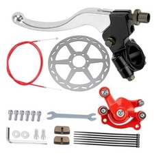 7/8" 22mm Mini Bike Brake Lever Kit,Mini Bike Brake Caliper  180mm Disc Brake
