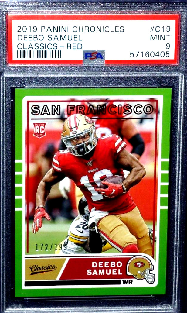 Deebo Samuel Panini Chronicles Classics #C19 Red