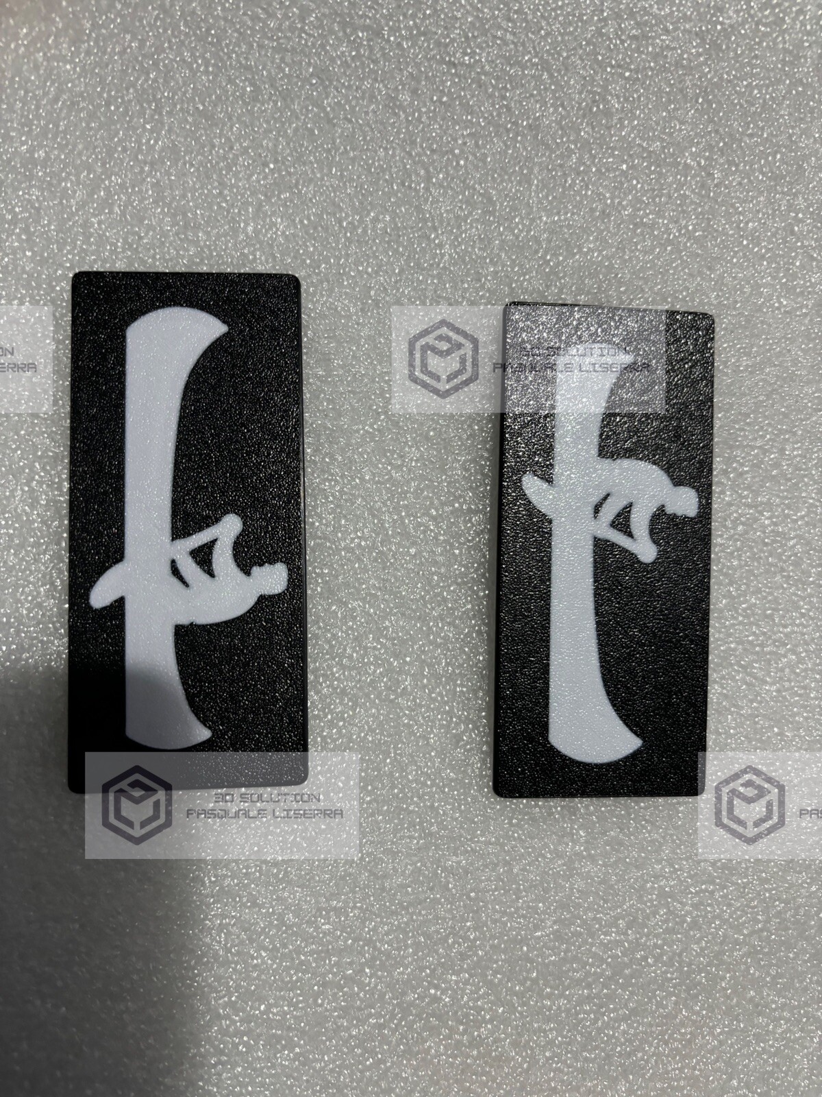 repliche coppia badge stemmi loghi fregio fiat panda 4x4 sisley modanature canoa