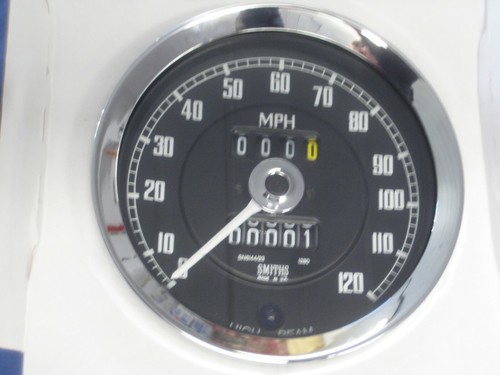 MG BRAND NEW MGB SMITHS SPEEDOMETER SPEEDO SN6144/23 1280 MPH BHA5281 - Picture 2 of 4