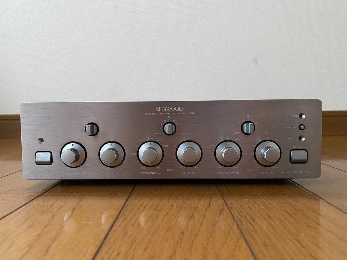 KENWOOD GE-1001 Parametric Equalizer Used Tested | eBay KENWOOD GE-1001 Parametric Equalizer Used Tested | eBay