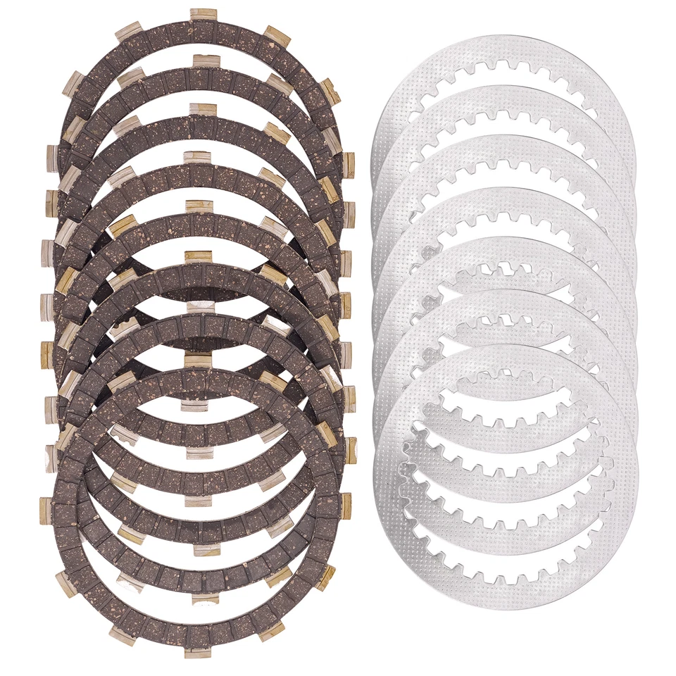 Kit de 15 placas de fricción de embrague para Yamaha YZ250 1988-2018 WR250Z 1994-1998 Foto 3 de 4