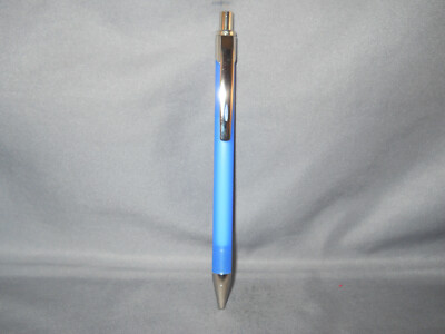 Sheaffer Vintage Blue Push Button Ball Pen-Marked Sweden-New Refill