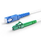Fiber Optic Cable LCA (8°) SCU SIMPLEX FritzBox Telekom 0.25m-75m White Conbic® Fiber Optic