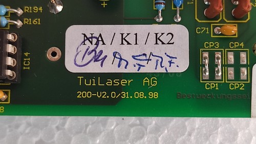 Tuilaser AG 200-v2 / 200-V2 PCB - Picture 3 of 5