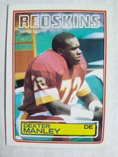 1983 Topps - #191 Dexter Manley (RC)
