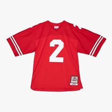 Mens Mitchell & Ness NCAA DARK JERSEY OHIO STATE 1986 CRIS CARTER