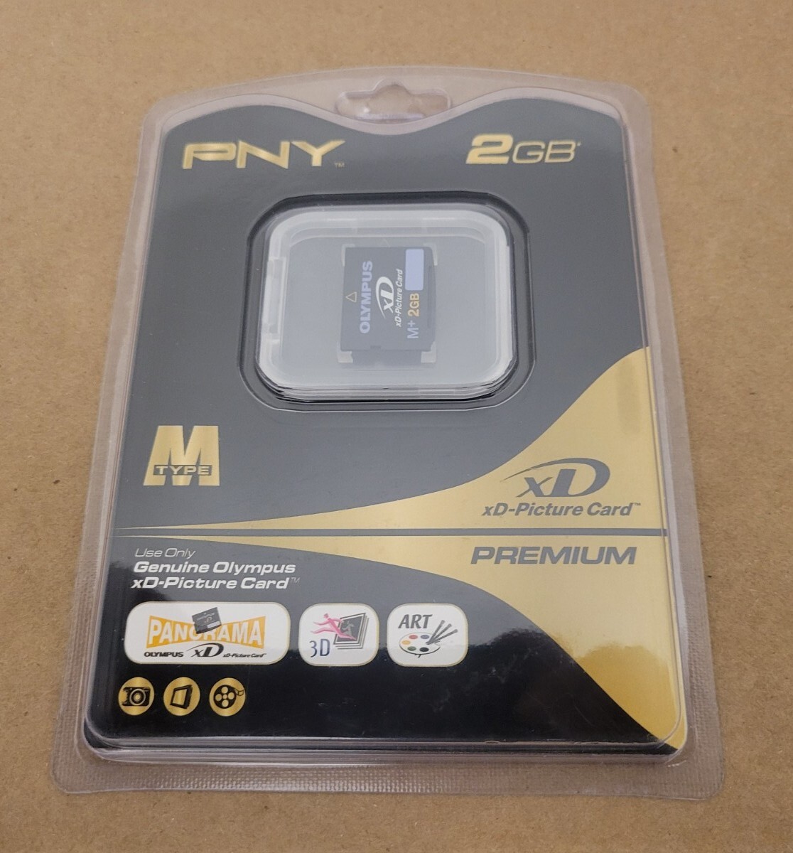 NEW Genuine Olympus PNY 2GB Premium XDPicture Flash Memory Card M+ P