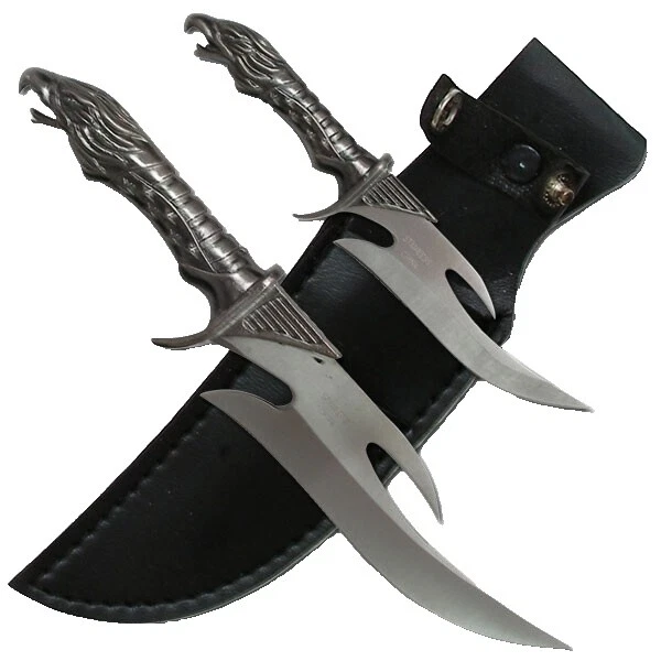 Stainless Steel Blade Stainless Steel Handle Boot Collectible Fixed Blade Knives