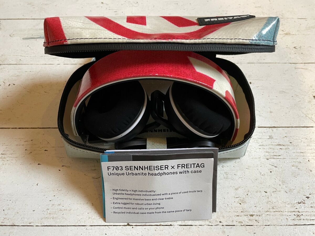 Freitag Bag Sennheiser F703 Urbanite Headphones Limited Freitag Bag Sennheiser F703 Urbanite Headphones Limited