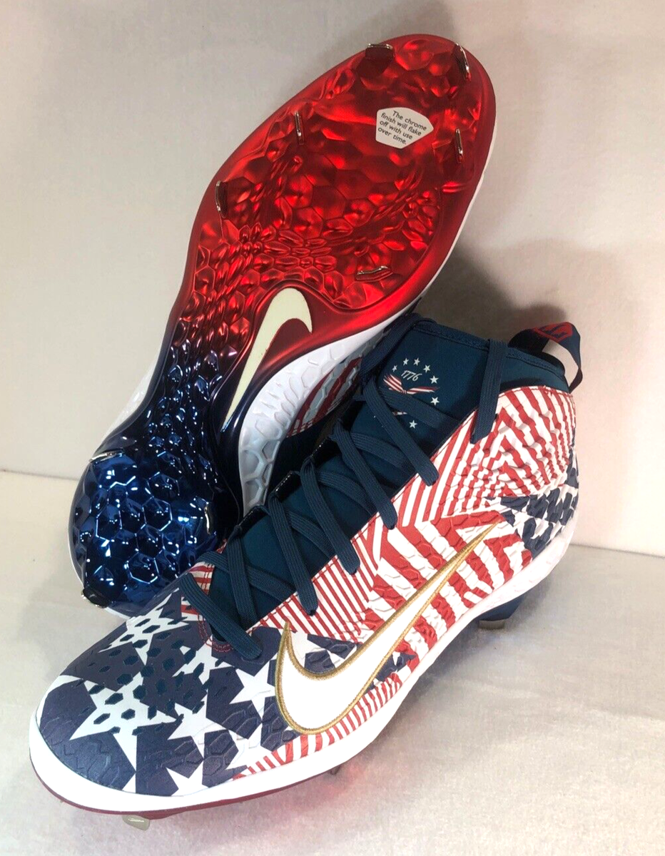 Softball Cleats American Flag Turf Shoes Youth Turf Shoes Guadian