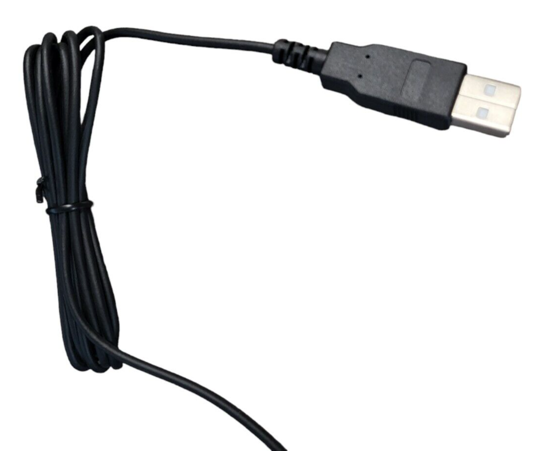 Genuine Dell USB Wired 6 Button Laser Mouse Silver MOCZUL 49TWY 
