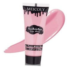 Cream Light Pink Face Body Paint,2.37Oz Large Tube pastel pink face body paint