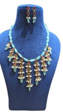 Handmade Unique Fashion Necklace Set/Traditional Indian Stylish Necklace Gifts