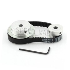 HTD3M 48T 24T Belt Width 11mm Timing Pulley Belt set kit Reduction Ratio 2:1