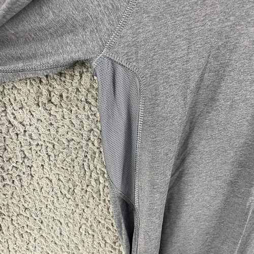 Greyson Detroit Lions Guide Performance Quarter-Zip Pullover Large Grey RARE - Picture 10 of 18