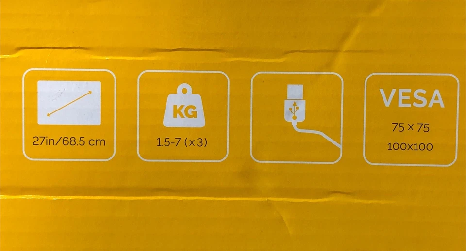 Fellowes Platinum Series Triple Monitor Arm - Image 3 of 4