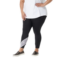 Soulgani Active Bali Beach Babe Strong Soul Leggings in Black Size XS