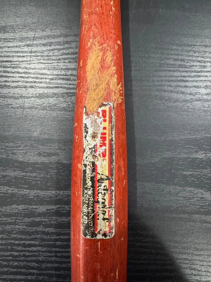 PLOMADA 28 oz. Martillo cabeza gofre garra recta rasgado CR28X mango de madera rojo de colección Ames Foto 3 de 4