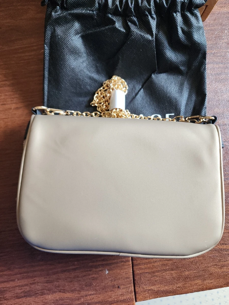 Chunky Detachable Gold Chain Pouch Clutch Bag