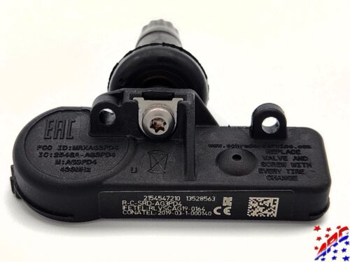 Complete Set of 4 Genuine OEM GM Snap-In TPMS Tire Pressure Sensors Kit 13528563 - Picture 4 of 5