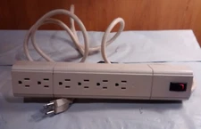 Power Strip 6 outlet, 4' Cord, 15 amp,  120V Acco Kensington 50688 