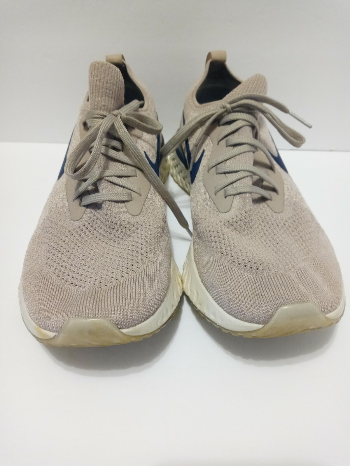 nike epic react flyknit taupe