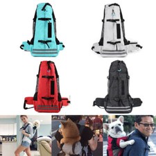Breathable Pet Carrier Dog Cat Cage Backpack Outdoor Sports Riding Hiking Travel