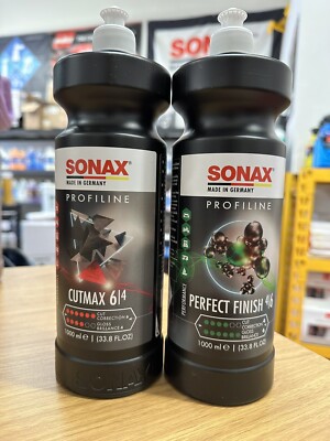 Sonax Polishing Combo CutMax + Perfect Finish 1Liter NEW!!