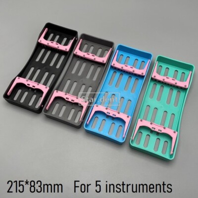 Dental Instruments Sterilization Box Tools Rack Autoclave Cages Cassette Tray