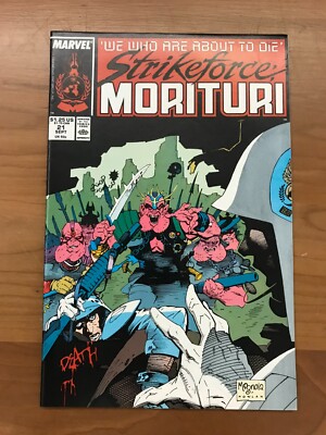 Marvel - Strikeforce Morituri #21 Comic Book