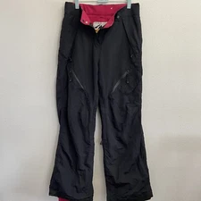 Polar Edge GOLD SERIES Womens Black Ski Snow Pants ALYMOSA Size Small Vented