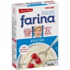3 FARINA MILLS CREAM OF WHEAT 14 OZ