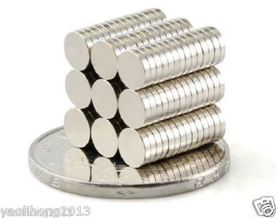 50 PCS X Neodymium Magnets Rare Earth Strong Disc 2mm X 1mm N50 Fridge Magnet - Foto 10